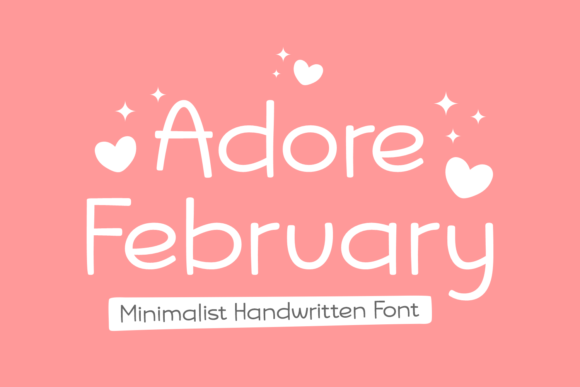Adore February: A Minimalist Font for Modern Design