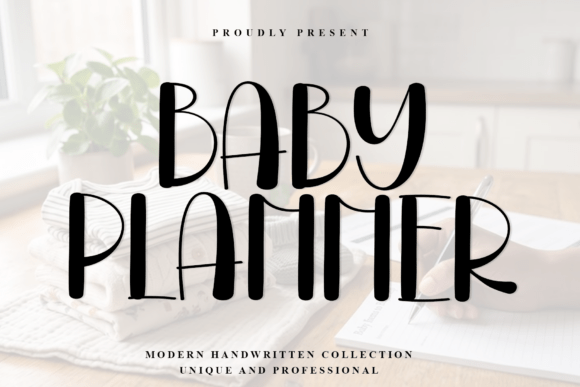 Baby Planner: A Typeface for Crisp, Modern Design