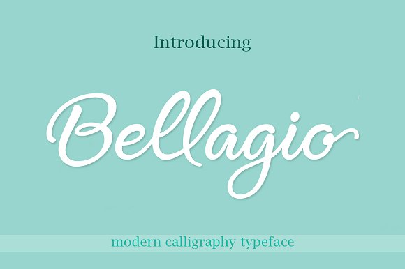Bellagio: Elevating Design with Handwritten Elegance