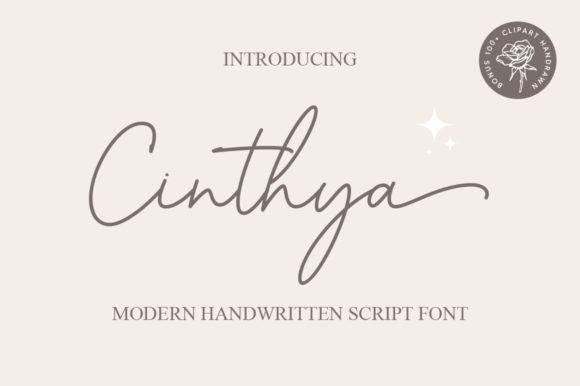Cinthya: Elevate Your Brand with This Timeless Font