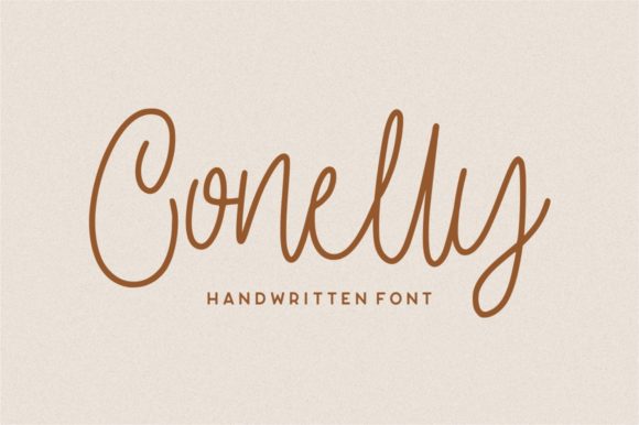 Conelly: The Authentic Handwritten Font for Modern Design
