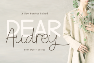Dear Audrey: Elevate Your Visual Communication with This Elegant Font Duo