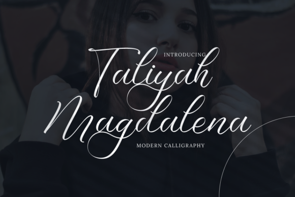 Discover Taliyah Magdalena: An Elegant Handwritten Font