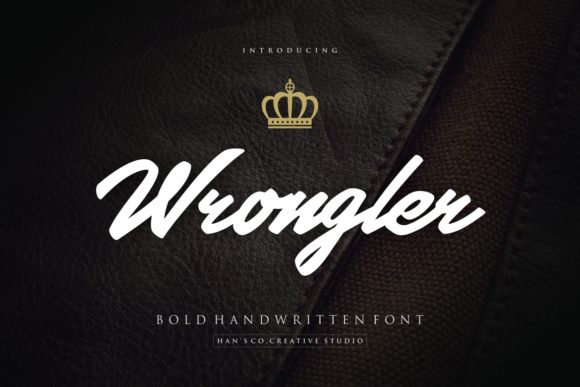 Exploring the Wrongler Font: A Fun, Handwritten Design Asset