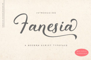 Fanesia: The Handwritten Script for Modern Design