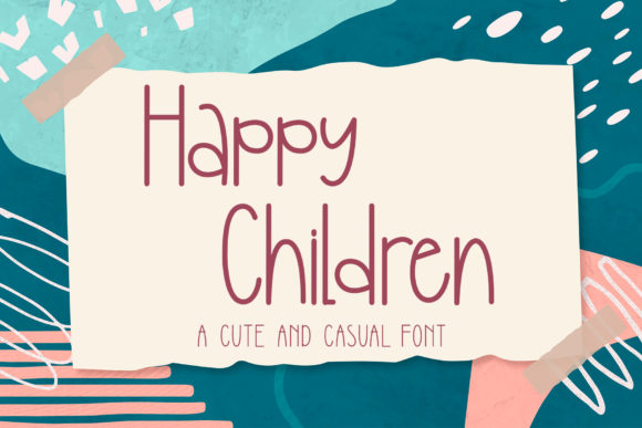 Happy Children: A Font for Authentic Design