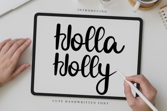 Holla Holly: Elevating Modern Design with Handwritten Elegance
