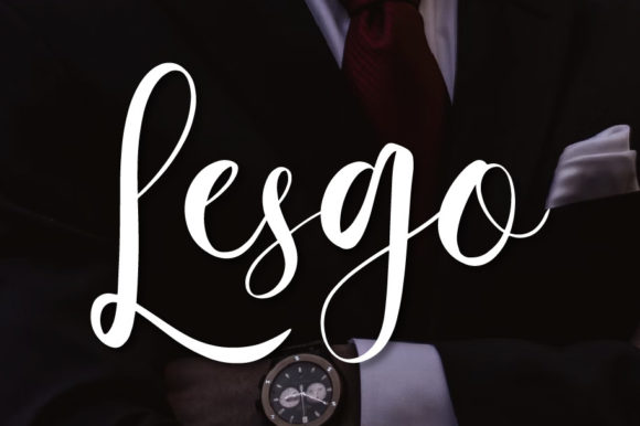 Lesgo Script: Timeless Handwritten Elegance for Modern Design
