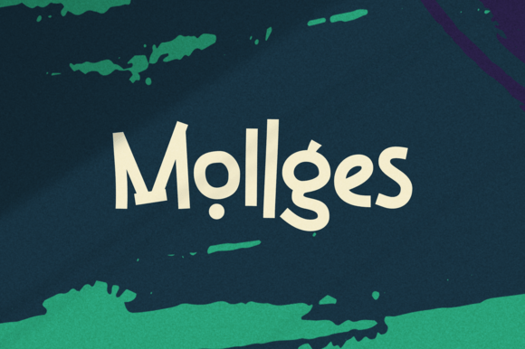 Mollges: A Modern Handwriting Font for Distinctive Design