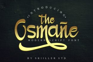Osmane: Elevate Your Design with Modern Script Typography
