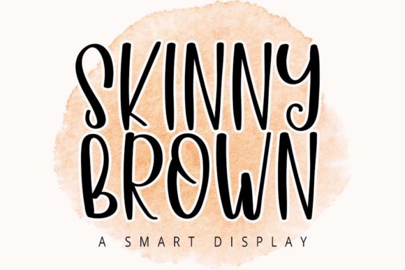 Skinny Brown: A Handwritten Font for Authentic Design