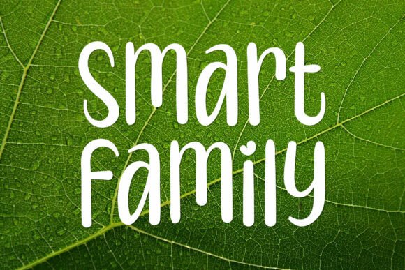 Smart Family: The Friendly Sans Font for Modern Design
