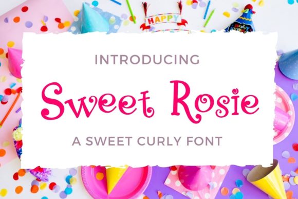 Sweet Rosie: A Charming Handwritten Font for Modern Design