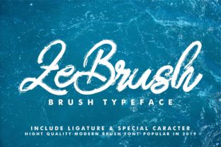 ZeBrush: Elevating Modern Design with Handwritten Elegance